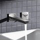 Baterie, Grohe, Eurocube Joy, Pentru lavoar, Marime L, Alama/Crom, Argintiu