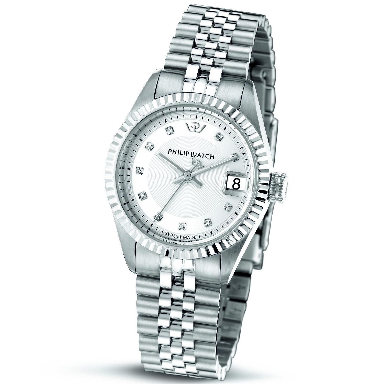 Ceas dama Philip Watch R8253597564 Quartz Argintiu