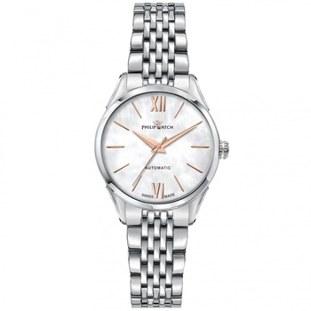 Ceas dama Philip Watch R8223217502 Automatic Argintiu Ceas dama Philip Watch R8223217502 Automatic Argintiu