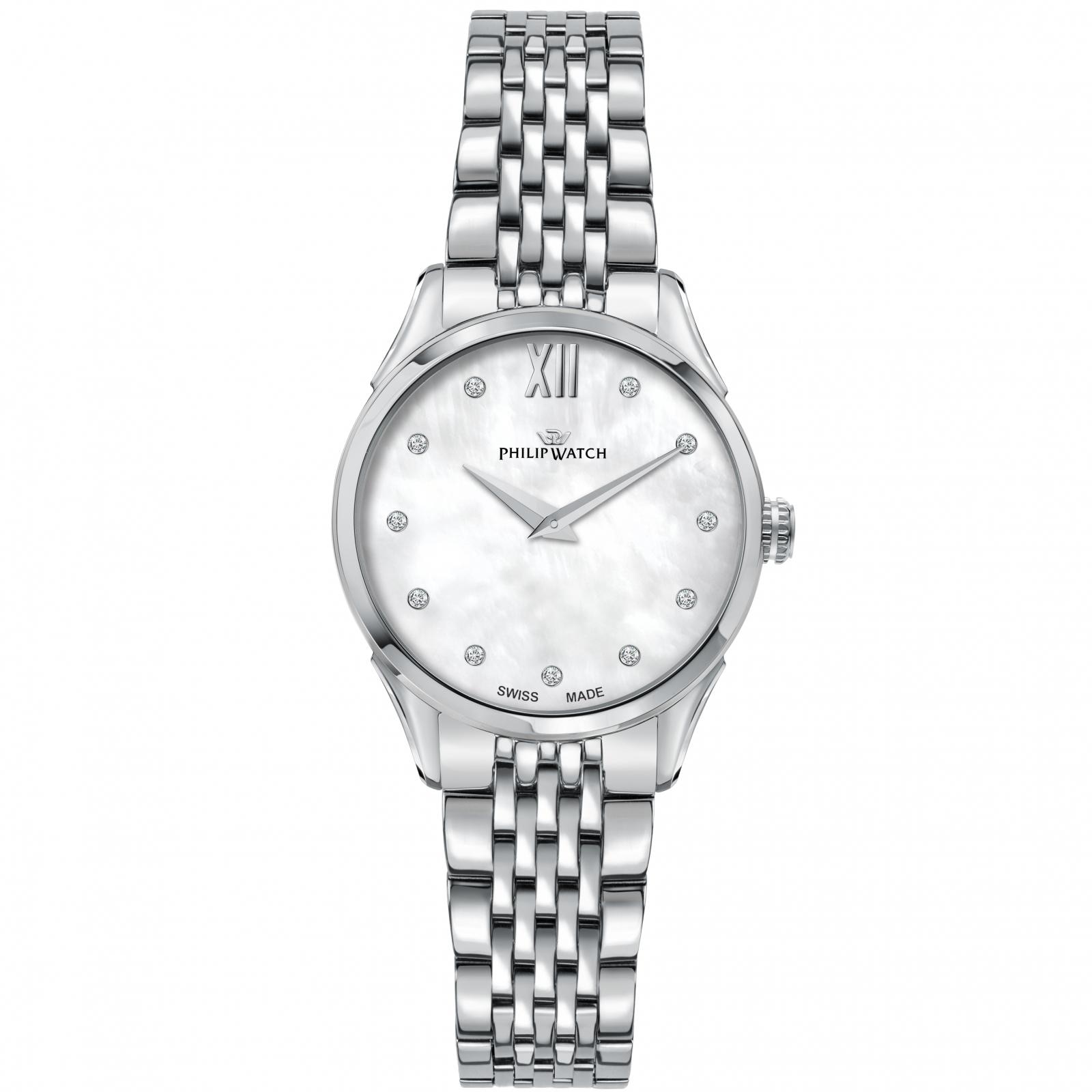 Ceas dama Philip Watch R8253217501 Quartz Argintiu