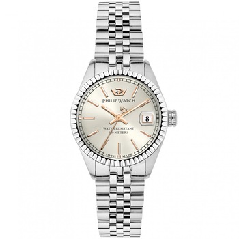 Ceas dama Philip Watch R8253597567 Quartz Argintiu Ceas dama Philip Watch R8253597567 Quartz Argintiu