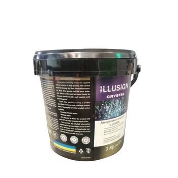 Vopsea decorativa ILLUSION CRYSTAL, pentru interior, 1 kg Vopsea decorativa ILLUSION CRYSTAL, pentru interior, 1 kg