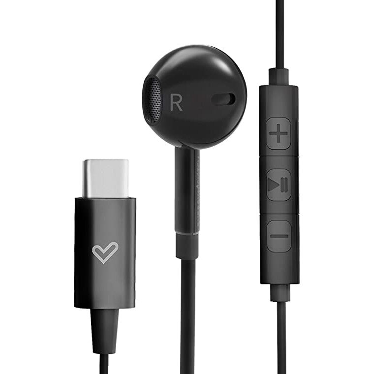 Casti Energy Sistem, Smart 2, Microfon, Sunet HD, USB-C, Negru