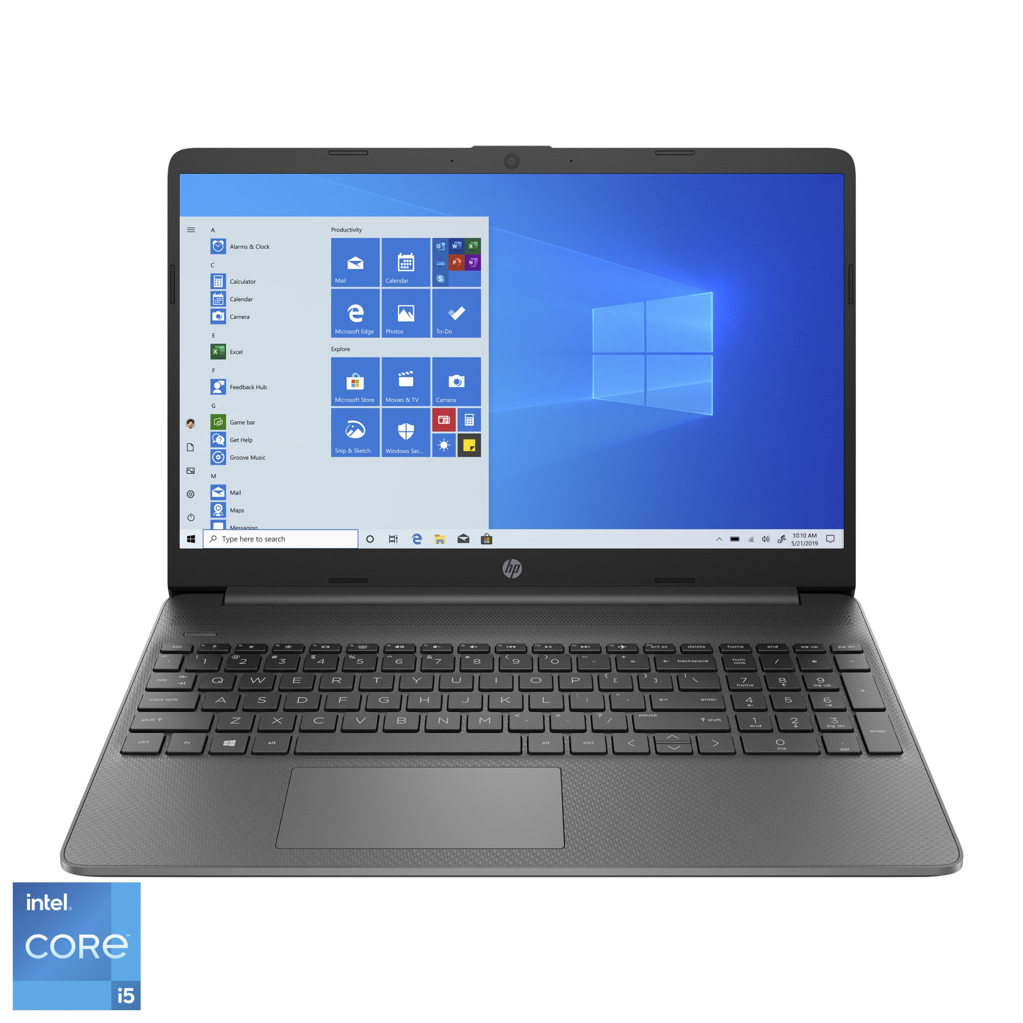 Laptop HP 15s-fq2007nq cu procesor Intel® Core™ i5-1135G7 pana la 4.20 GHz, 15.6
