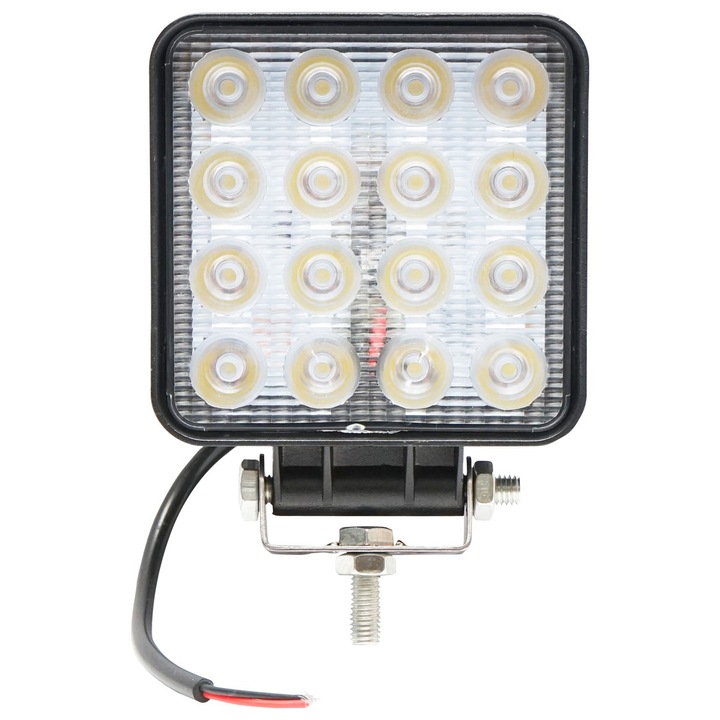 Lampa 16 LED-uri 10-60V 48W unghi de radiere 60 patrat Breckner Germany