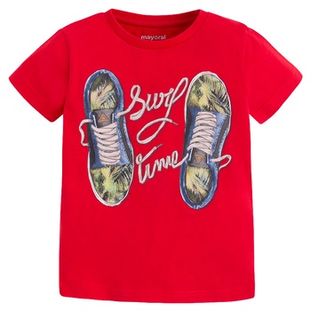 Tricou, Mayoral, casual, baiat, rosu, 6 ani Tricou, Mayoral, casual, baiat, rosu, 6 ani