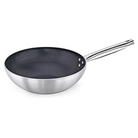 tigaie profesionala wok ideal inox diametrul de 28 cm realizata din aluminiu cu interior platinum teflon invelis fara pfoa imagen 31_0_
0