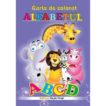 Alfabetul. Carte de colorat Alfabetul. Carte de colorat