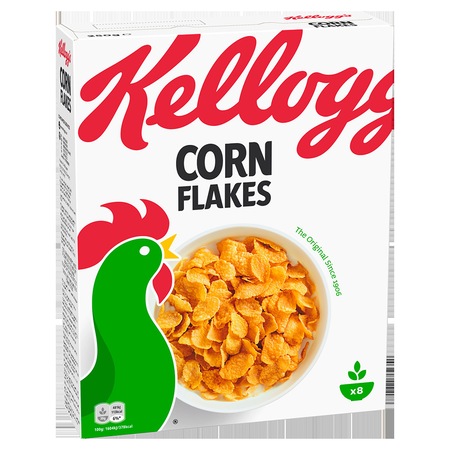 Зърнена закуска Kelloggs Корн флейкс, 250g - eMAG.bg