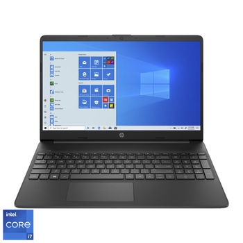 Laptop HP 15s-fq2001nq cu procesor Intel Core i7-1165G7 pana la 4.70 GHz, 15,6 Laptop HP 15s-fq2001nq cu procesor Intel Core i7-1165G7 pana la 4.70 GHz, 15,6