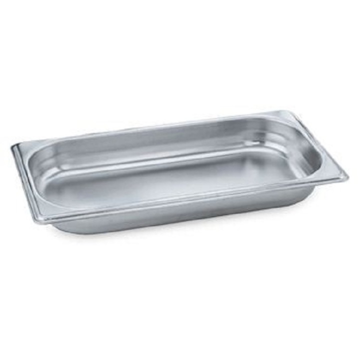 Tava inox tip gastronom 1/3 -200 mm, IDEAL INOX, dimensiuni mm 325*176*200, capacitate 7.8 l