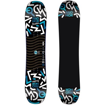 Placa snowboard Salomon El Capitan, Copii, Negru/Bleu, 110 cm Placa snowboard Salomon El Capitan, Copii, Negru/Bleu, 110 cm