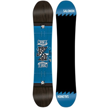 Placa snowboard Salomon Craft RTL, Barbati, Negru/Albastru, 146 cm Placa snowboard Salomon Craft RTL, Barbati, Negru/Albastru, 146 cm