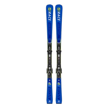 Schiuri Salomon X S/Race Rush SL + legatura X12, Albastru, 160 cm Schiuri Salomon X S/Race Rush SL + legatura X12, Albastru, 160 cm