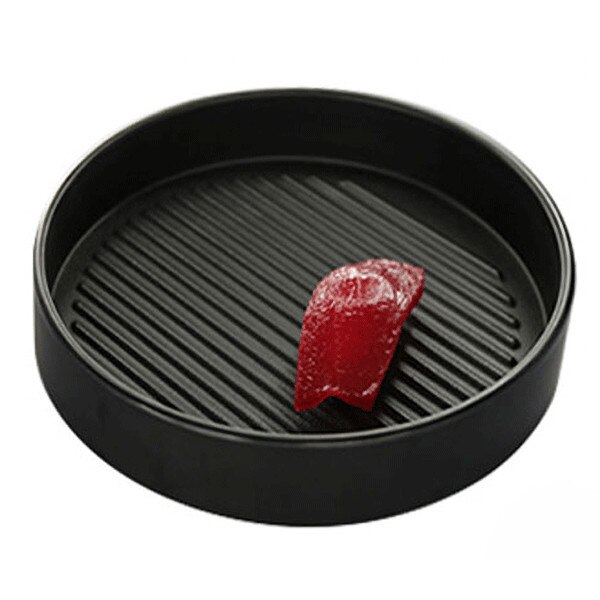 Farfurie rotunda melamina RAKI SHIBUI pentru sushi 22cm