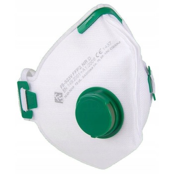 Masca de protectie respiratorie FFP2 FS-923V NR D, Filter Service, cu valva, certificat CE 1437 Made Poland Masca de protectie respiratorie FFP2 FS-923V NR D, Filter Service, cu valva, certificat CE 1437 Made Poland