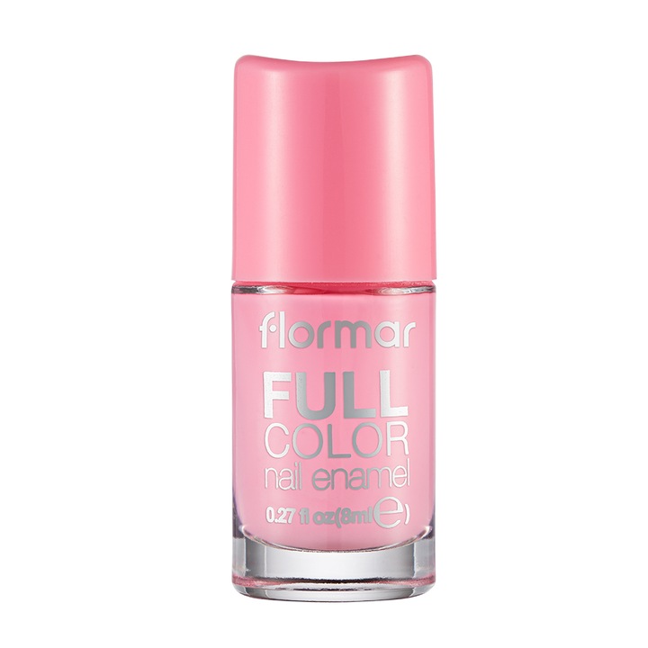 Лак за нокти Flormar Full Color, Bubble Gum, 03