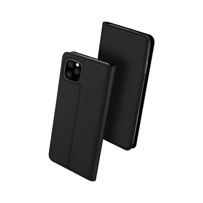 Husa protectie DuxDucis Skin pentru Apple iPhone 12 Pro Max, Tip Portofel Negru
