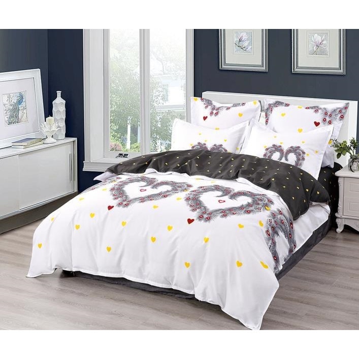 Set 6 piese Lenjerie Relax Shop, Six Funde si buline, 2 persoane