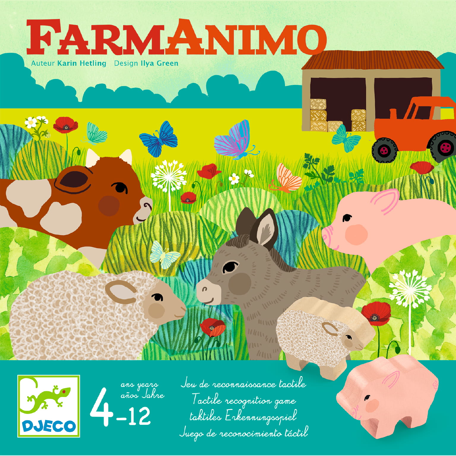 Joc de cooperare FarmAnimo Djeco