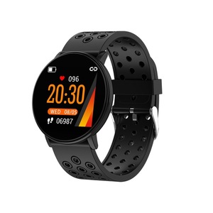 Ceas smartwatch, Pyramid I7, bluetooth V4.0, masurare pasi, monitorizare puls, tensiune arteriala, ip68, impermeabil, negru