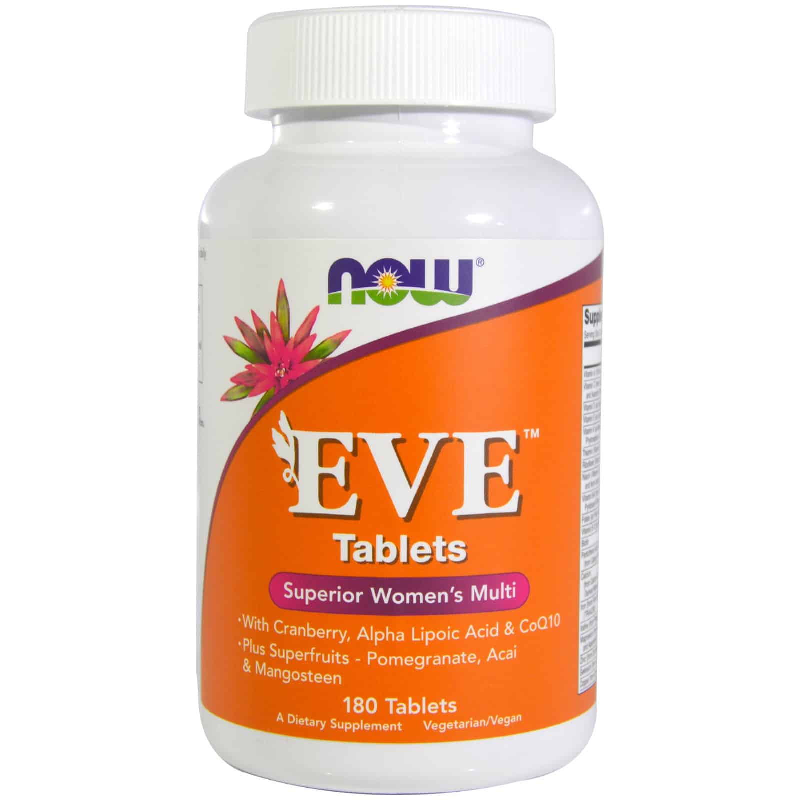 Supliment alimentar Now Foods Eve Superior Women's Multi, 180 comprimate