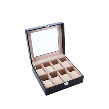 Cutie Ceasuri Bigshot™ 294-7 din Piele Ecologica si Fereastra Transparenta din PVC, 8 Pernite Incluse Cutie Ceasuri Bigshot™ 294-7 din Piele Ecologica si Fereastra Transparenta din PVC, 8 Pernite Incluse