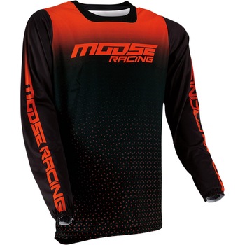 Tricou motocross Moose Racing M1 culoare Negru/Portocaliu marime L Tricou motocross Moose Racing M1 culoare Negru/Portocaliu marime L