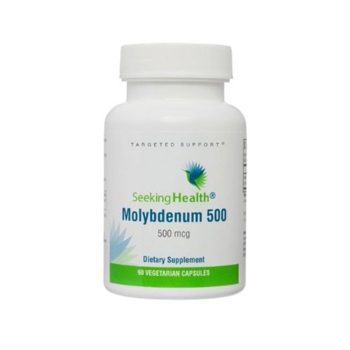 Supliment alimentar Seeking Health Molibden 500, 90 Capsule