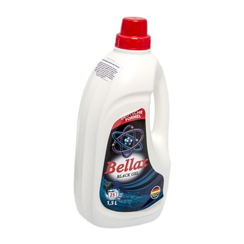 Detergent lichid pentru rufe negre, 25 spalari, Bellax, 1.5L Detergent lichid pentru rufe negre, 25 spalari, Bellax, 1.5L