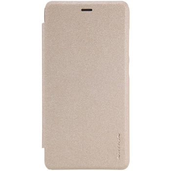 Husa Book Nillkin Sparkle pentru Xiaomi Redmi 3, Auriu Husa Book Nillkin Sparkle pentru Xiaomi Redmi 3, Auriu
