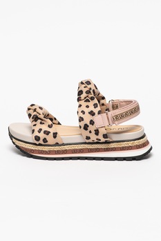 Liu Jo, Sandale cu animal print Liu Jo, Sandale cu animal print
