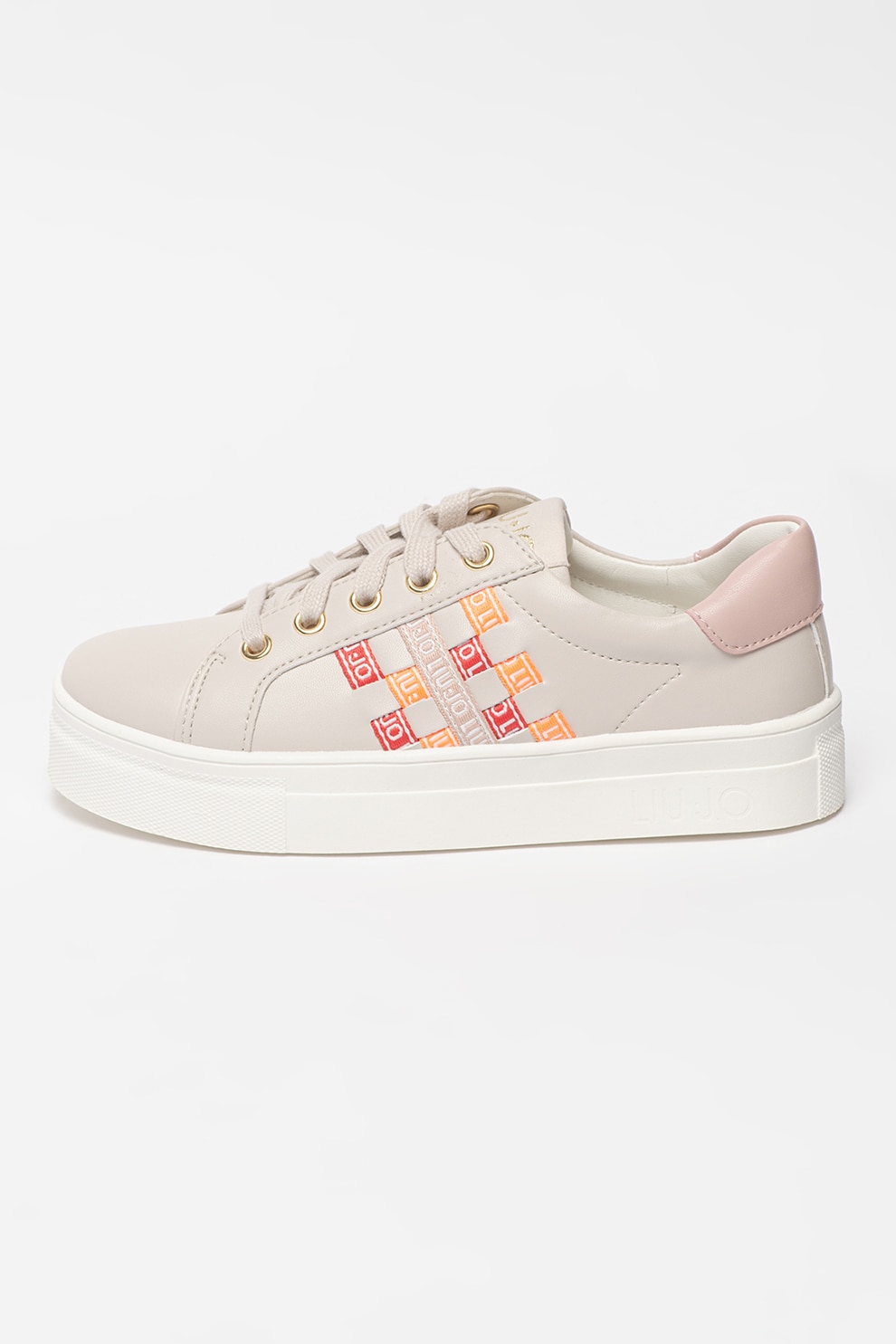 Liu Jo, Pantofi sport de piele ecologica si material textil