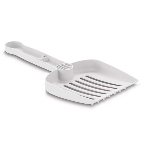 Lopata litiera, Stefanplast, Plastic, Alb, 25 x 11CM