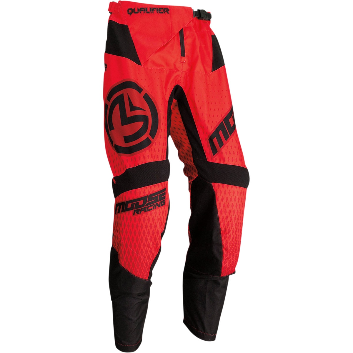 Pantaloni motocross Moose Racing Qualifier culoare Rosu/Negru Marime 36