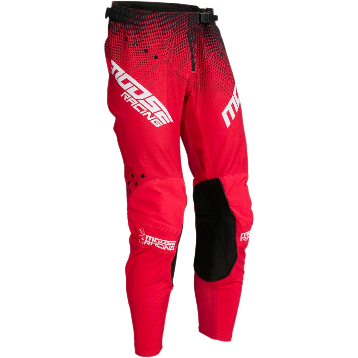 Pantaloni motocross Moose Racing Agroid culoare Negru/Rosu Marime 34