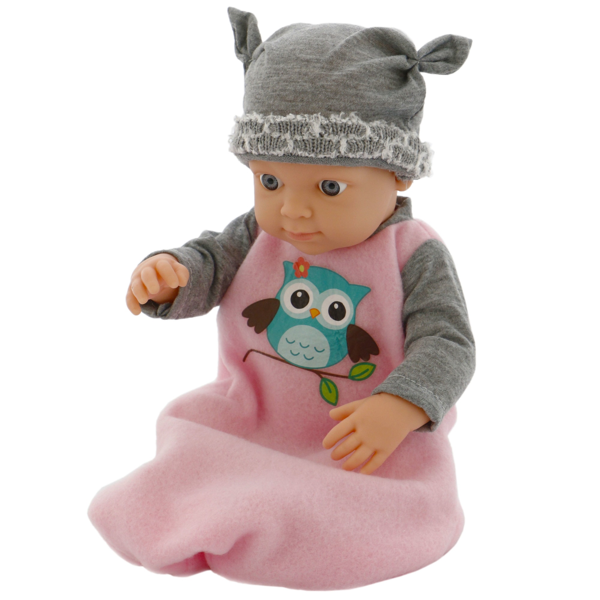 Papusa bebelus Mappy, 30 cm, Bufnita