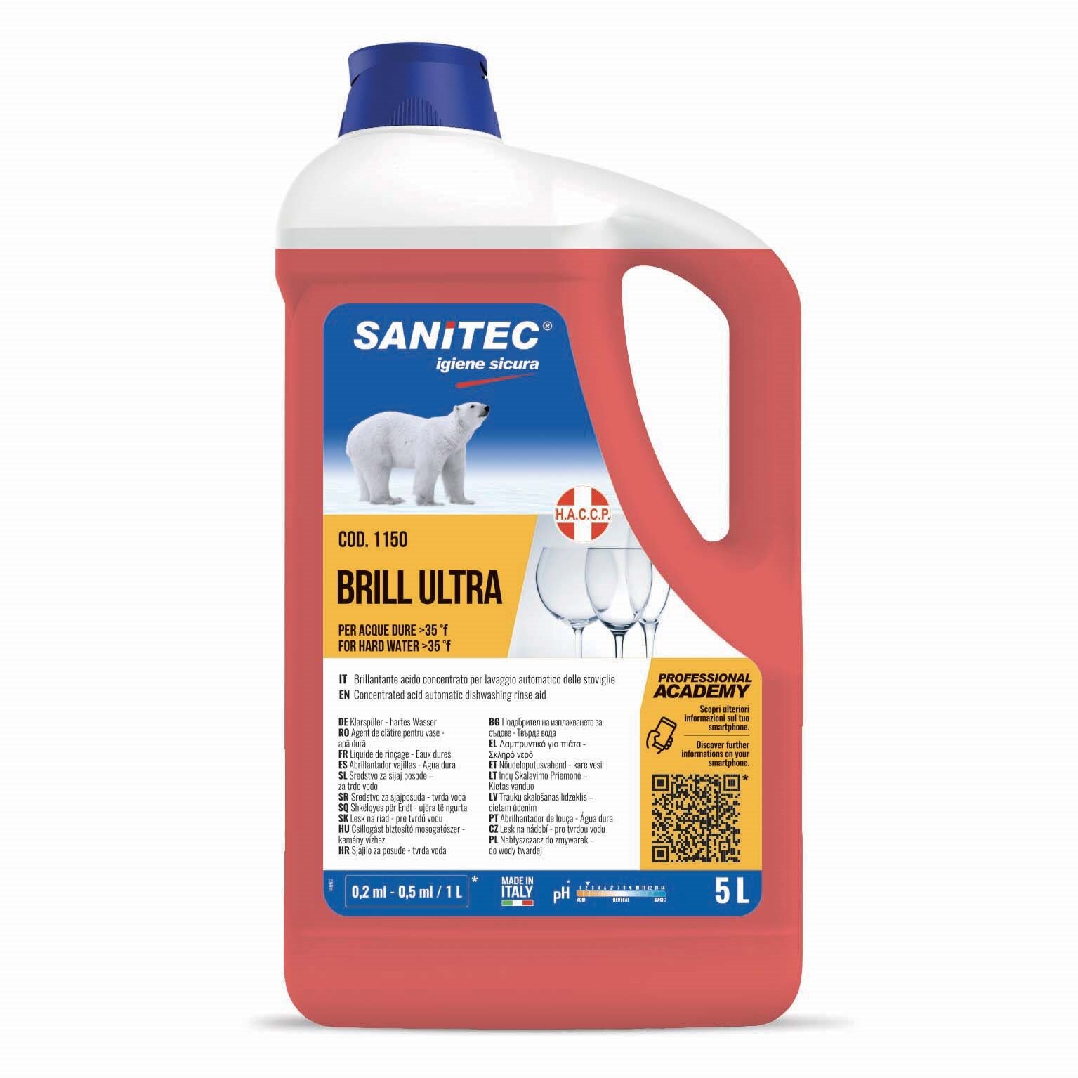 Solutie clatire apa dura >35°F elimina mirosurile citrice - 5kg