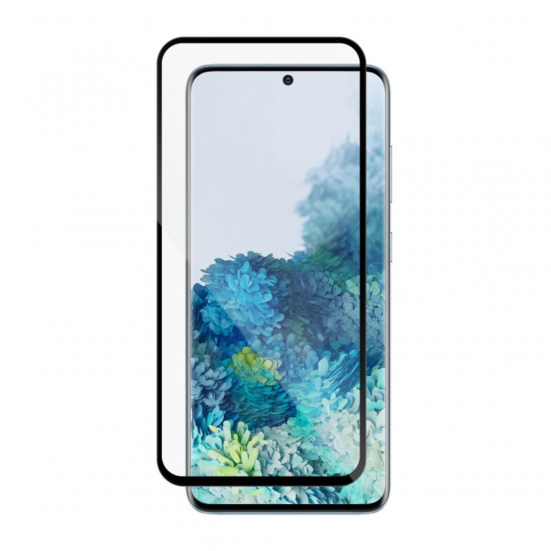 Folie/Geam de protectie Vetter pentru Samsung Galaxy S20, 3D Tempered Glass Easy Fit Full Adhesive 2nd Gen, Black
