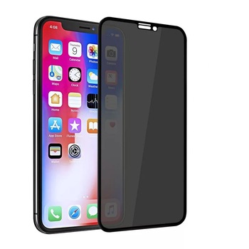 Folie privacy iPhone 12 Pro, sticla securizata privata profesional Optim Full Cover (acopera tot ecranul), Full Glue(lipire completa), protectie 9H Folie privacy iPhone 12 Pro, sticla securizata privata profesional Optim Full Cover (acopera tot ecranul), Full Glue(lipire completa), protectie 9H