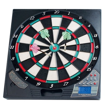Dartboard electronic Imaginarium Top Electronic Dartboard, joc de sageti cu tinta si joc de darts cu 21 de tipuri diferite de jocuri cu 65 de niveluri Dartboard electronic Imaginarium Top Electronic Dartboard, joc de sageti cu tinta si joc de darts cu 21 de tipuri diferite de jocuri cu 65 de niveluri