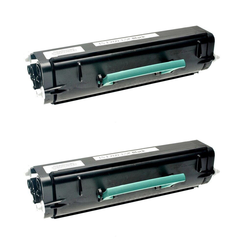 Set 2 Tonere E260A 7000 Pagini compatibile Lexmark OPTRA E260, E260 D, E260 DN, E360 D, E360 DN, E460 DN, E460 DW