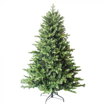 Brad artificial Dekortrend OREGON, 210 cm, ace 2D+3D, verde, cu suport metalic inclus Brad artificial Dekortrend OREGON, 210 cm, ace 2D+3D, verde, cu suport metalic inclus