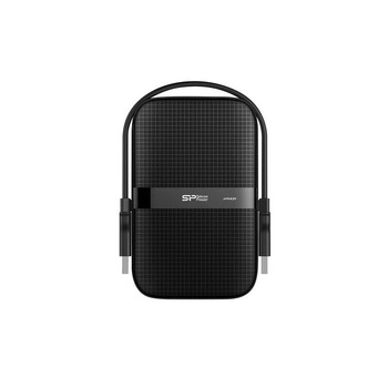 Hard disk extern Silicon Power Armor A60 IPX4 2TB 2.5 inch USB 3.0 Black Hard disk extern Silicon Power Armor A60 IPX4 2TB 2.5 inch USB 3.0 Black