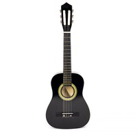 chitara imk mare pentru copii din lemn pod si o tastatura cu 6 corzi 3 metal 3 nailon neagra 76 x 28 x 75 cm imagen 4_0_
0