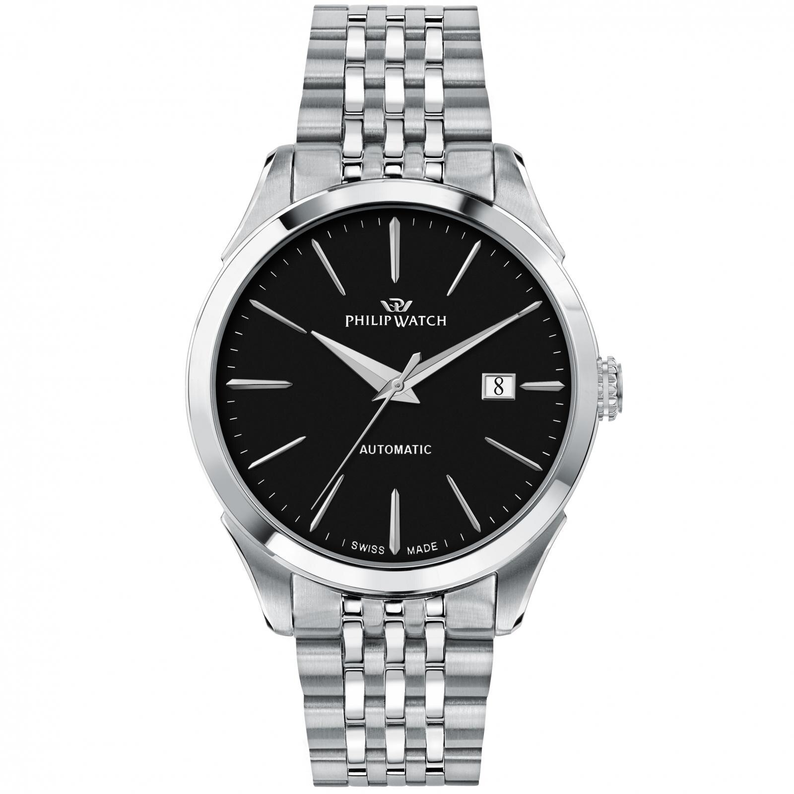 Ceas barbatesc Philip Watch R8223217001 Automatic Argintiu