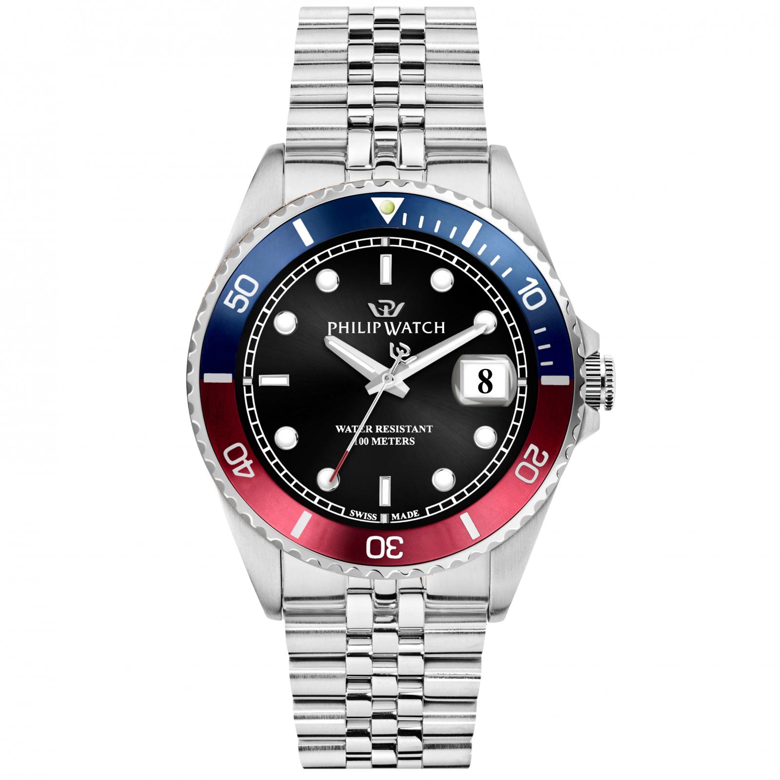 Ceas barbatesc Philip Watch R8253597063 Quartz Argintiu