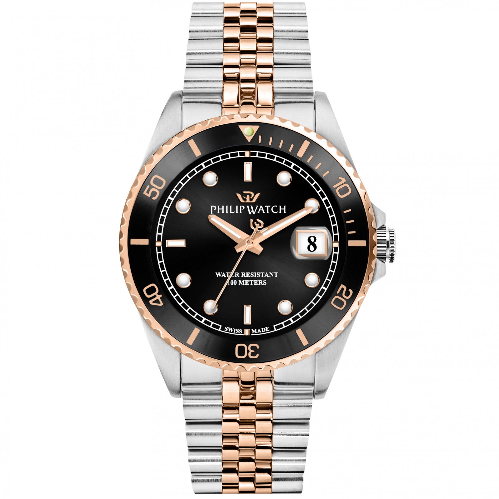 Ceas barbatesc Philip Watch R8253597064 Quartz Argintiu