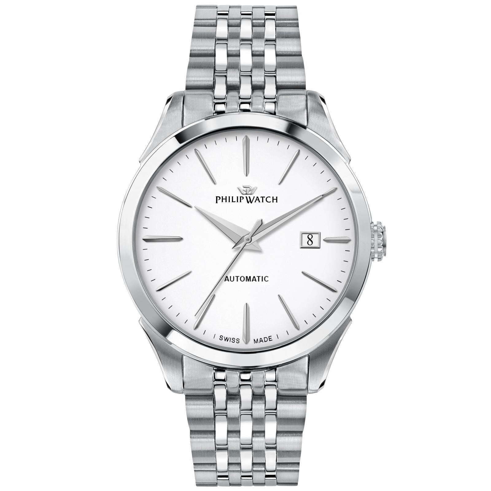 Ceas barbatesc Philip Watch R8223217002 Automatic Argintiu