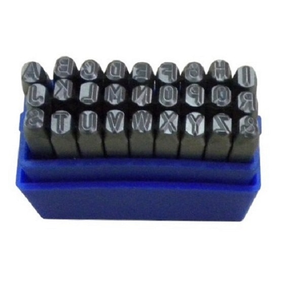 Set 27 poansoane cu litere 5mm, Bass Polska